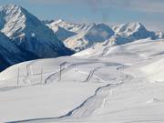 Motta Naluns high-altitude cross-country ski trail