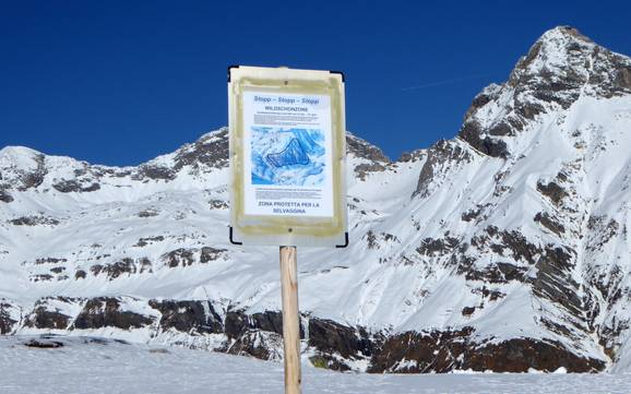 Hinterrheintal: environmental friendliness of the ski resorts – Environmental friendliness Splügen – Tambo