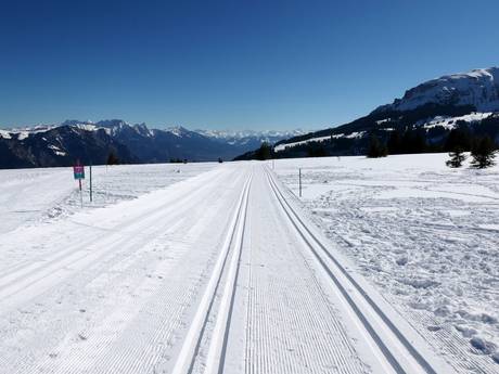Cross-country skiing Glarus Alps – Cross-country skiing Flumserberg