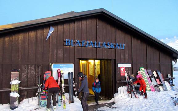 Huts, mountain restaurants  Iceland – Mountain restaurants, huts Bláfjöll
