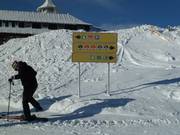 Sign-posting on the slopes