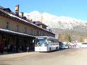 Bus station in Cortina d’Ampezzo