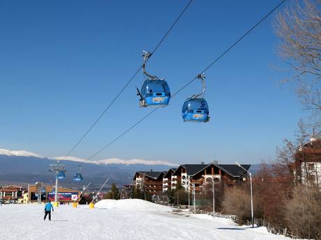 Eastern Europe: best ski lifts – Lifts/cable cars Bansko