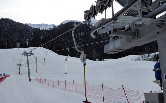 Highest base station in the Eisacktal – ski resort Gasse – Ridnaun