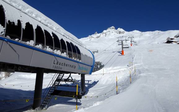 Lötschental: best ski lifts – Lifts/cable cars Lauchernalp – Lötschental