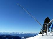 Snow-making lance in Obereggen