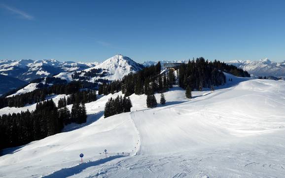 Holiday Region Hohe Salve: size of the ski resorts – Size SkiWelt Wilder Kaiser-Brixental