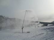 Comprehensive snow-making in the ski resort