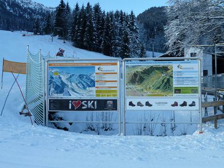Ammergauer Alpen: orientation within ski resorts – Orientation Kolbensattel – Oberammergau