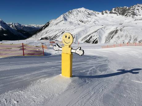 Family ski resorts Sellraintal – Families and children Kühtai