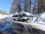 Ski bus in Bellwald