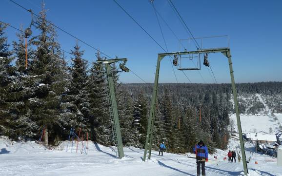 Murgtal: best ski lifts – Lifts/cable cars Kaltenbronn