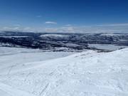View from the Storkittelhobben, the highest point in the ski resort