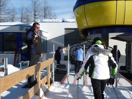 Sesvenna Alps: Ski resort friendliness – Friendliness Belpiano (Schöneben)/Malga San Valentino (Haideralm)