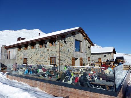Huts, mountain restaurants  Plessur Alps – Mountain restaurants, huts Arosa Lenzerheide