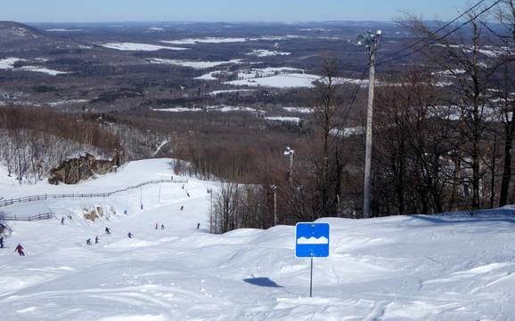 Ski resorts for advanced skiers and freeriding Estrie – Advanced skiers, freeriders Bromont