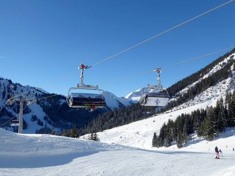 Ski lifts Tiroler Zugspitz Arena – Ski lifts Berwang/Bichlbach/Rinnen
