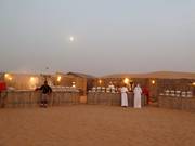 The Arabian buffet in the camp