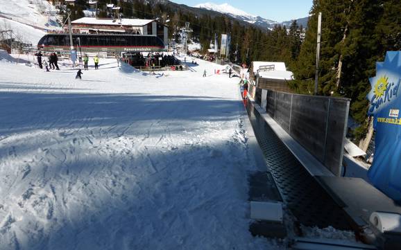 Ski resorts for beginners in the Oberhalbstein Alps – Beginners Savognin