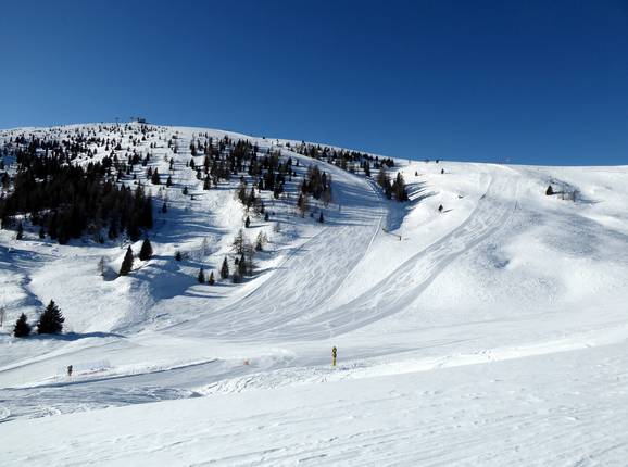 View of the slopes on Monte Agaro