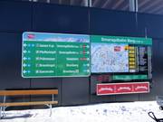 Information board at the Smaragdbahn lift mountain station