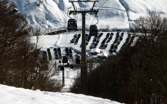 Sernftal: access to ski resorts and parking at ski resorts – Access, Parking Elm im Sernftal