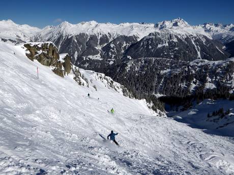 Ski resorts for advanced skiers and freeriding Silvretta Alps – Advanced skiers, freeriders Silvretta Montafon