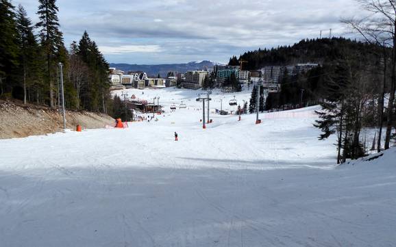 Biggest height difference in Bosnia and Herzegovina (Bosna i Hercegovina) – ski resort Babin Do – Bjelašnica