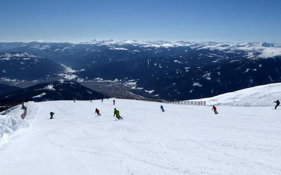 Biggest height difference in the Lower Tauern – ski resort Grosseck/Speiereck – Mauterndorf/St. Michael