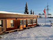Ski hut at the base station
