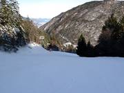 La Rocca valley run to Santel