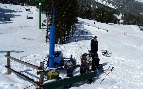 Family ski resorts Clark Range – Families and children Castle Mountain