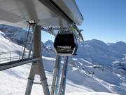 Trittkopfbahn II - 10pers. Gondola lift with seat heating (monocable circulating ropeway)