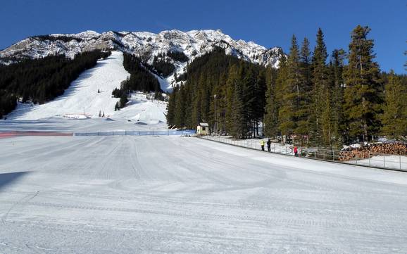 Ski resorts for beginners in the Sawback Range – Beginners Mt. Norquay – Banff