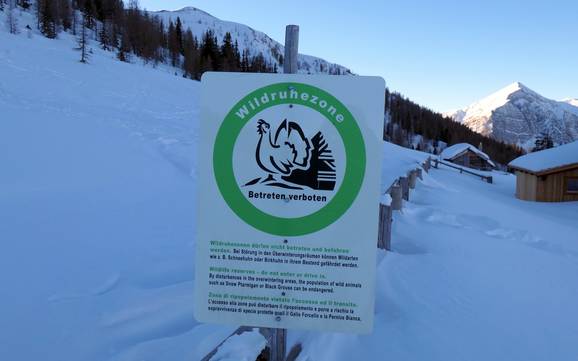 Millstätter See: environmental friendliness of the ski resorts – Environmental friendliness Goldeck – Spittal an der Drau