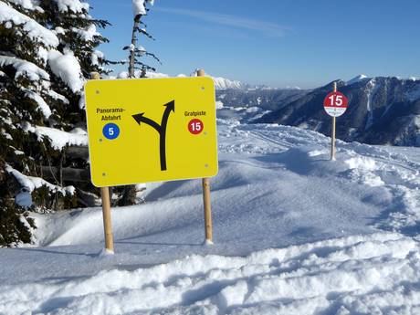 Rottenmann und Wölz Tauern: orientation within ski resorts – Orientation Riesneralm – Donnersbachwald