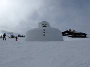 Snowman in Lindvallen