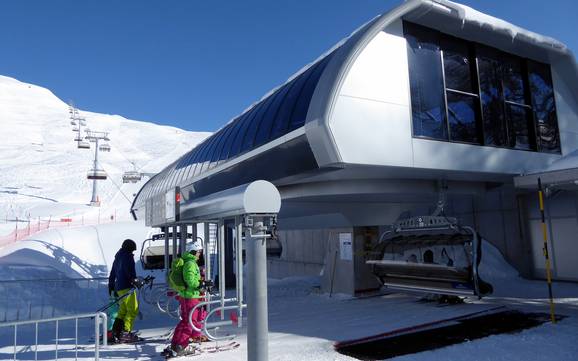 Lower Engadine (Unterengadin): best ski lifts – Lifts/cable cars Scuol – Motta Naluns