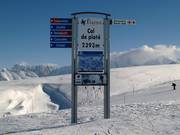 Sign-posting in the ski resort
