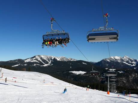 German Alps: best ski lifts – Lifts/cable cars Steinplatte-Winklmoosalm – Waidring/Reit im Winkl