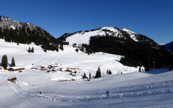 Highest base station in the County of Miesbach – ski resort Spitzingsee-Tegernsee
