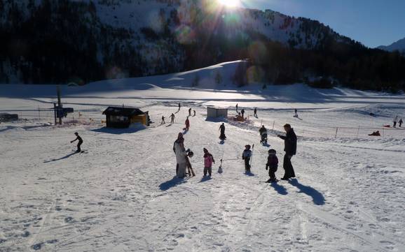 Family ski resorts Bregaglia Engadin – Families and children Aela – Maloja
