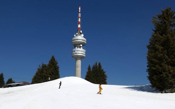 Highest ski resort in the Rhodope Mountains – ski resort Pamporovo