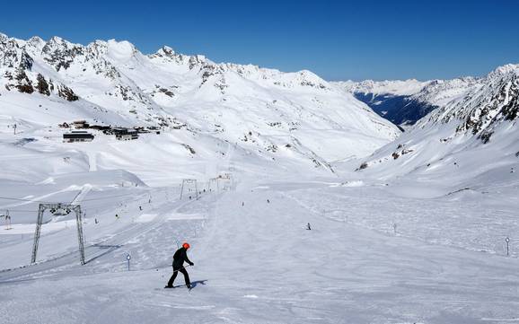 Ski resorts for beginners in the Kaunertal – Beginners Kaunertal Glacier (Kaunertaler Gletscher)