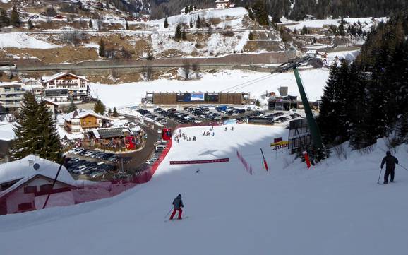 Val Gardena: access to ski resorts and parking at ski resorts – Access, Parking Val Gardena (Gröden)