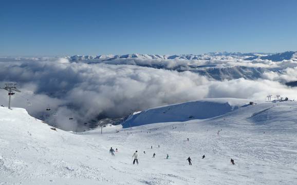 Biggest ski resort in the Arrondissement of Bagnères-de-Bigorre – ski resort Saint-Lary-Soulan