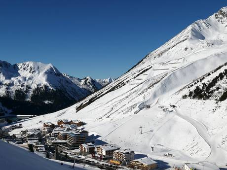 Sellraintal: size of the ski resorts – Size Kühtai