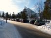 Bavarian Prealps: access to ski resorts and parking at ski resorts – Access, Parking Am Ried – Farchant