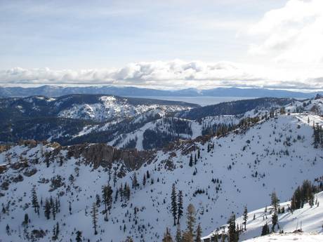 Lake Tahoe: size of the ski resorts – Size Palisades Tahoe