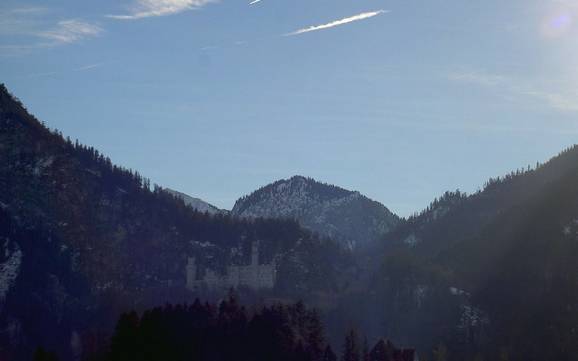 Highest ski resort in the Ammergau Alps – ski resort Tegelberg – Schwangau